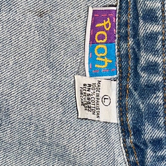 Vintage Winnie The Pooh Denim jacket size large - Picture 6 of 13